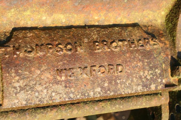Antique Oil Cake Mill - Thompson Brothers  Vexford Antique Milling Machine