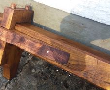 NEW Rustic Stove Mantle / Shelf...long 4.5ft