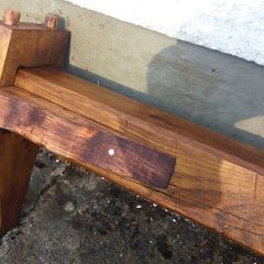 NEW Rustic Stove Mantle / Shelf...long 4.5ft
