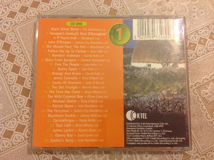 101 Irish Ballads CD 1.
