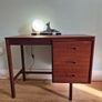 mid Century teak desk Image 4