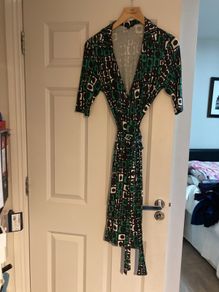 Hobbs wrap dress - great day dress