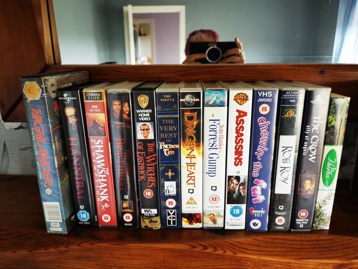 VHS tapes x 26 plus VHS player