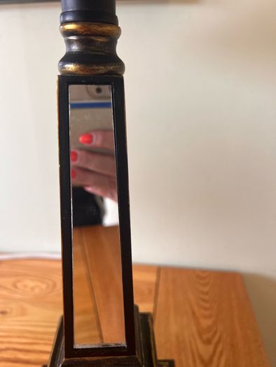 Mirrored Table Lamp