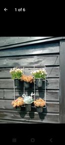 3 x 6 pot garden wall hanger so will hold 18 pots