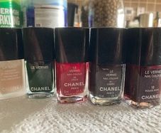 CHANEL nail varnish x 5