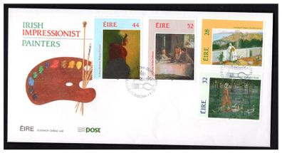 1993 Ireland Irish Impressionism Commemorative Stamps An Post First Day Cover (FDC)