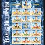 2000 & 2001 Ireland IPTA Roadshow Kilkenny 26th February 2000 and 17th February 2001 Commemorative Stamps Exhibition Souvenir on GAA Gaelic Football (2000) and GAA Hurling (2001) Sheet Mint Never Hinged (MNH) Image 3