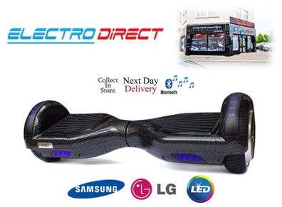 6.5 inch Hoverboard Diablo Bluetooth - Black Carbon for Sale
