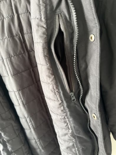 The North Face Men's Black Hooded Parka Jacket Size XL