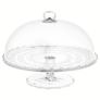 Clear glass cake stand - Brand New Image 3