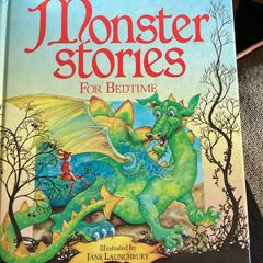 Monster Stories hardcover book