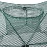 Foldable Fishing Net Trap,6/12 Holes Automatic Fishing Net Shrimp Cage Nylon Foldable Crab Fish Trap Cast Image 4