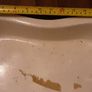 vintage French enamel bidet/ possibly baby bath Image 2