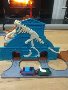 Thomas And Friends Take-n-play Roaring Dino Truck from Fisher Price