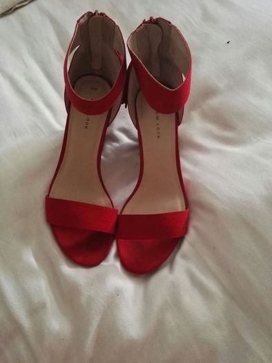 Red Sandals