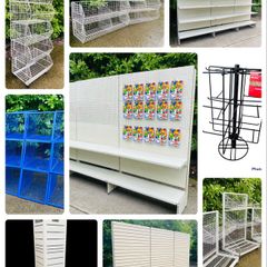 Retail Display Solutions - Shelving - Baskets - Slat Wall - Hooks - Gondolas - See Our Other Ads!