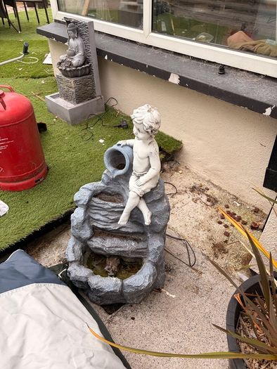 garden fountains