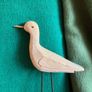Hand crafted timber bird on metal legs. New Image 8