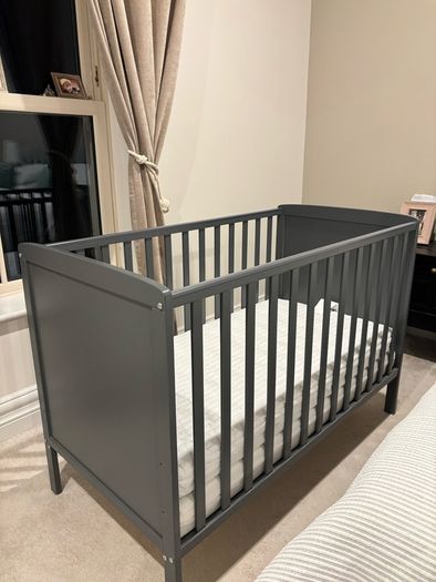 Baby Elegance cot and mattress