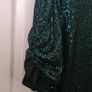 Quiz Sequin Green Top Size Uk 26 (nwt) Image 4