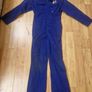 Junior Boilersuit, Navy, Age 13 Image 3