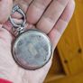 Vintage Silver Swiss Made Doxa Military Pocket Watch 1920s Image 4