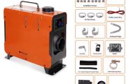 8KW Diesel Heater 12V/24V/240V, Bluetooth, app, LCD, Auto Start-Stop, 1.5m Cord, High Altitude Mode for RV Camping Tent   Two types I have tall one or square    Power supply extra 30 euro , but can be connected to a battery 12v or 24v