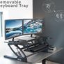 Height Adjustable Stand Up Desk Converter Image 7
