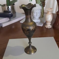 Ex film prop, vase metal