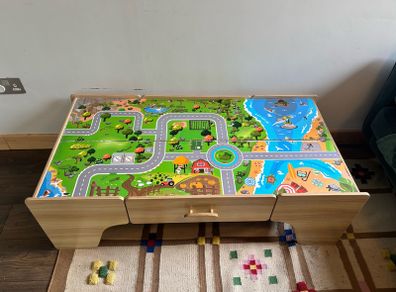 Train table - Reversible.