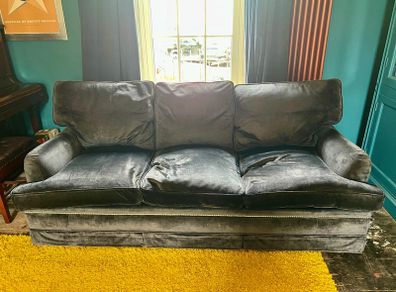 3 Seater Velvet Sofa