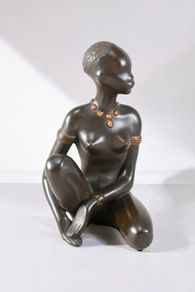 Art deco Wilhelm Thomasch statue Austria