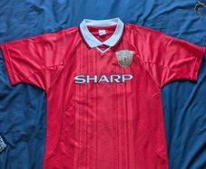 Replica Manchester United 1999 Champions League Final Shirt Red (Solskjaer - 20)