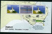 1997 Ireland Stampa Member Souvenir Lighthouse (The Baily) Commemorative Stamps Booklet Pane Overprinted for Stampa Mint Never Hinged (MNH)