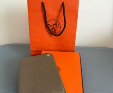 Hermes Tarmac passport holder
