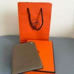 Hermes Tarmac passport holder