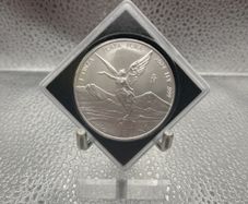 1oz Fine 999 Silver Bullion Mexican Libertad 2024 Coin.