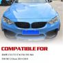 2Pcs/Set Carbon Fiber Headlight Eyebrows Eye Lid Cover fit for BMW 4 Series F32 F33 F36 Image 2