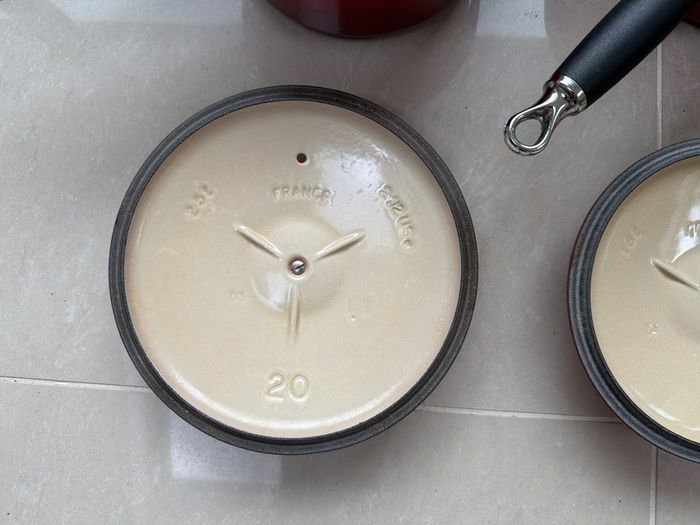 Le Creuset Cast Iron Saucepan Set 16cm, 18cm & 20cm