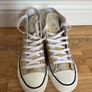 Gold Suede Converse Boots Image 2