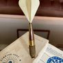 Rare Vintage Dorwin Heavy True Balance Brass Darts in Original Box with Instructions Image 6