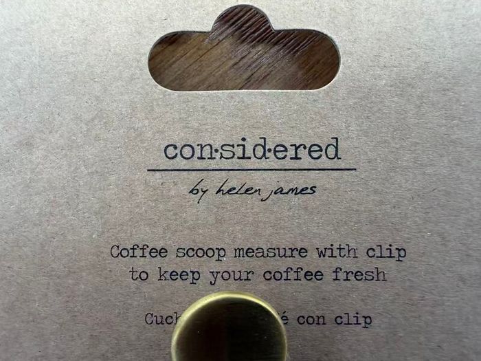 Coffee Scoop with Clip (New)