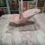 Fisher Price Baby Bouncer with Calming Vibrations + Toy rack with musical pully Image 3