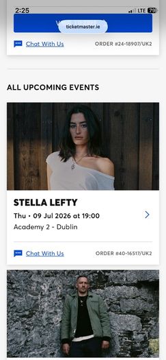 Stella lefty two tickets
