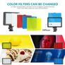 29422 Neewer 2 Packs 66pcs Tabletop LED Video Light with Mini Tripod Stand and Color Filters Image 5