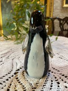 Vintage Langham  Penguin paperweight