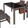 Garden Set 11 Pieces Poly Rattan Garden Set Various Selection Image 3