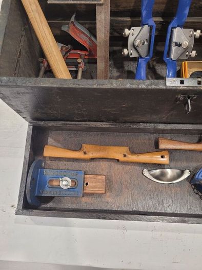 carpenters vintage tool box