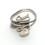 Vintage 925 Sterling Silver Multi-Gemstone Ring Image 4